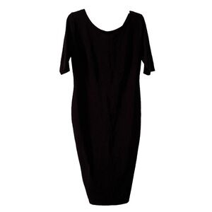 Last Exit Women’s Black Bodycon Dress Sz 3X
